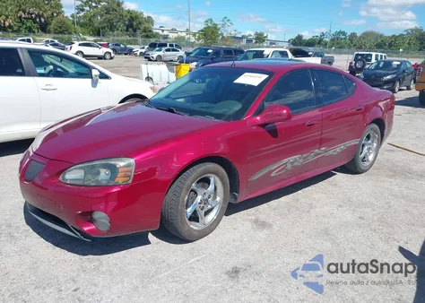 2004 Pontiac Grand Prix Gtp from USA, damaged, VIN 2G2WR524X41103289